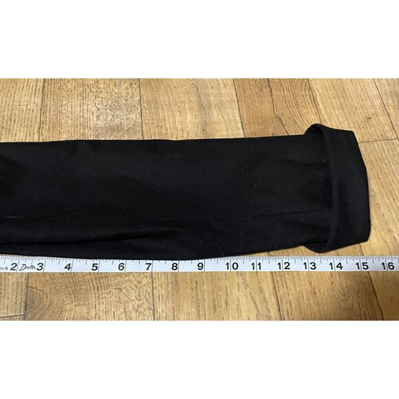 Akris Punto Black Wool Stretch Coat Size 10 Swiss Made Structured Shoulders - Picture 16 of 16